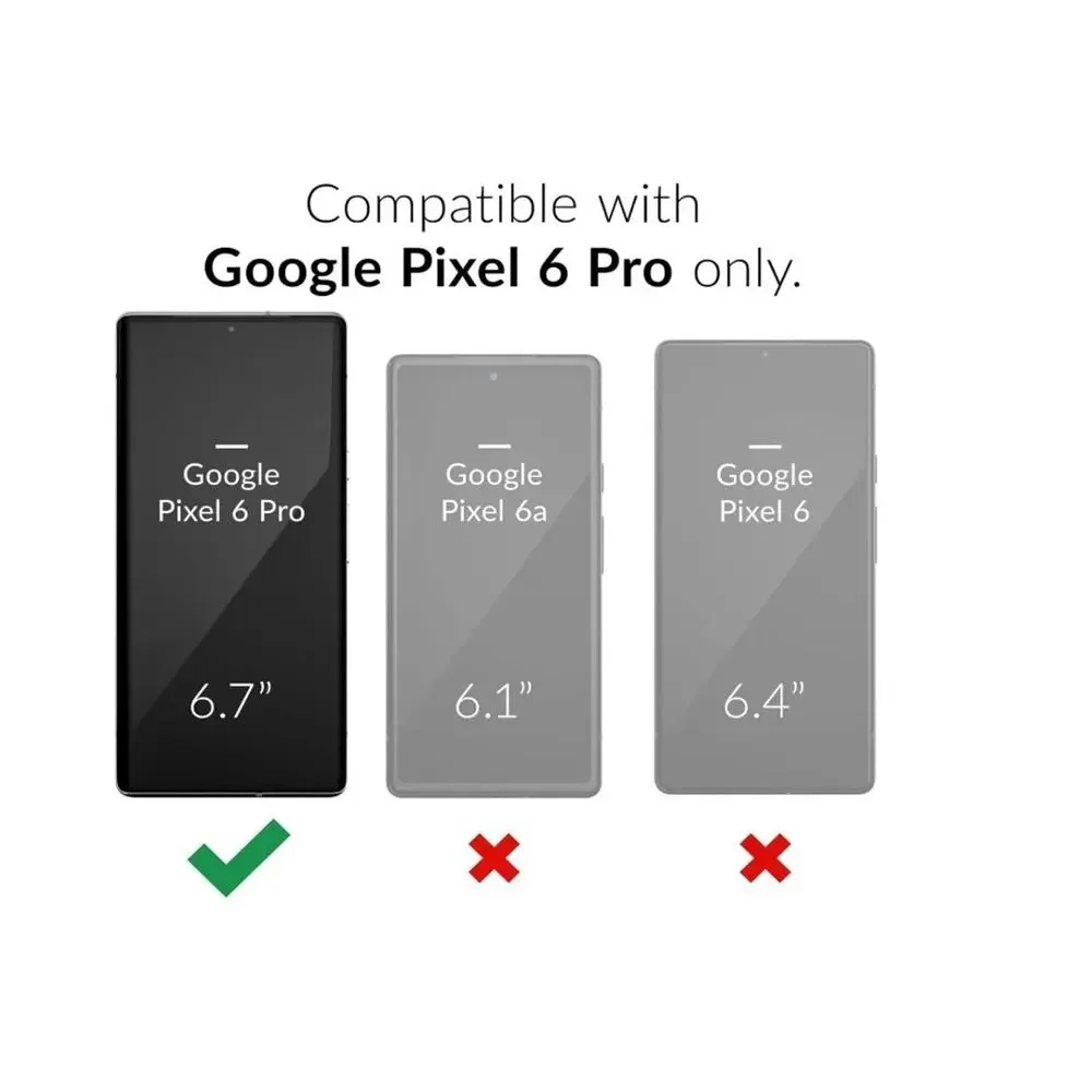 Incipio Grip Series Hard Case for Google Pixel 6 Pro Smartphones - Black